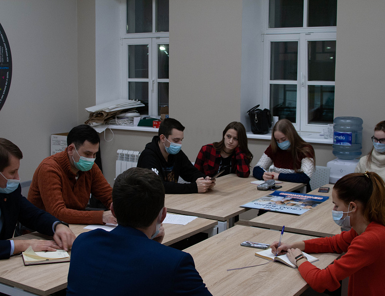 Рабочая встреча Совета молодых юристов и представителей Управления МВД по Тверской области